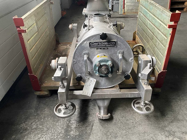 Gericke - e650 - centrifugaalzeef roestvrij staal - afbeelding 1 van  6