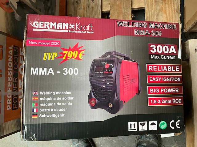 German kraft lasmachine - afbeelding 1 van  4