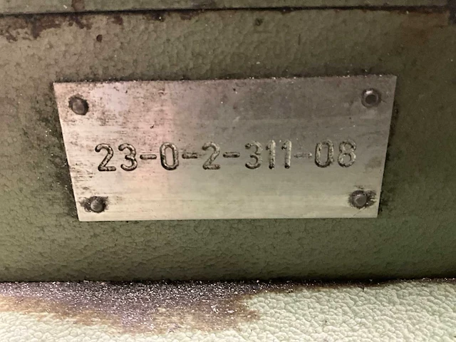 Gerver b.v. gh-1 uithoekmachine - afbeelding 12 van  14