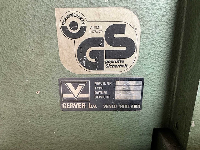 Gerver ge-1 knipmachine - afbeelding 5 van  13