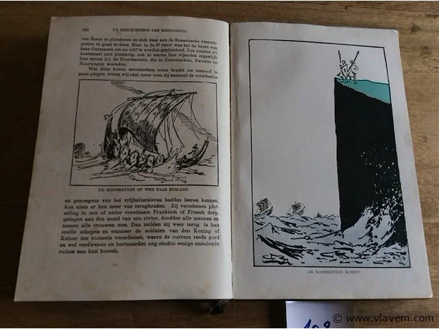 Geschiedenis der mensheid ( beschadiging ) - afbeelding 3 van  4