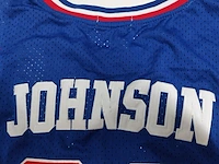 Gesigneerd basketbalshirt " magic johnson " , nba 32 all-stars - afbeelding 8 van  10