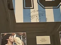 Gesigneerd diego maradona argentinië shirt ingelijst met coa - afbeelding 10 van  17