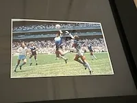 Gesigneerd diego maradona argentinië shirt ingelijst met coa - afbeelding 17 van  17