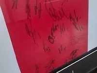 Gesigneerd en ingelijst ajax thuis shirt - afbeelding 4 van  7