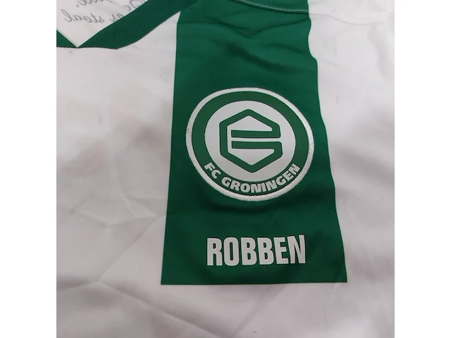 Gesigneerd fc groningen shirt " arjen robben ", puma - afbeelding 6 van  12