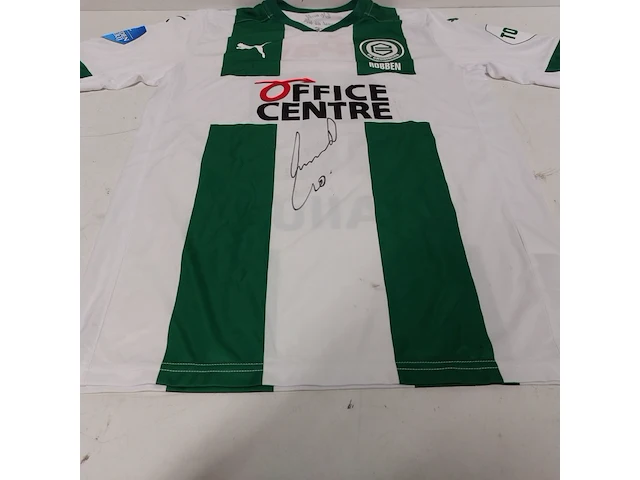 Gesigneerd fc groningen shirt " arjen robben ", puma - afbeelding 11 van  13