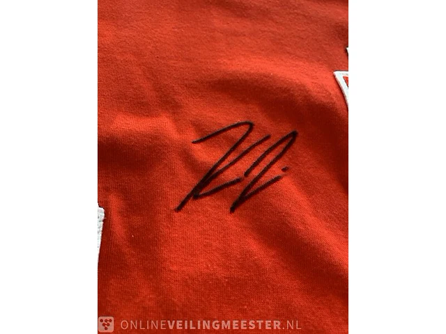 Gesigneerd ferrari-shirt kimi räikkönen met certificaat - afbeelding 2 van  4
