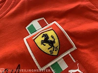 Gesigneerd ferrari-shirt kimi räikkönen met certificaat - afbeelding 3 van  4