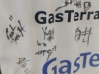 Gesigneerd shirt " gasterra flames " ingelijst - afbeelding 2 van  12