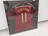 Gesigneerd shirt " kerzhakov " ingelijst - afbeelding 1 van  7