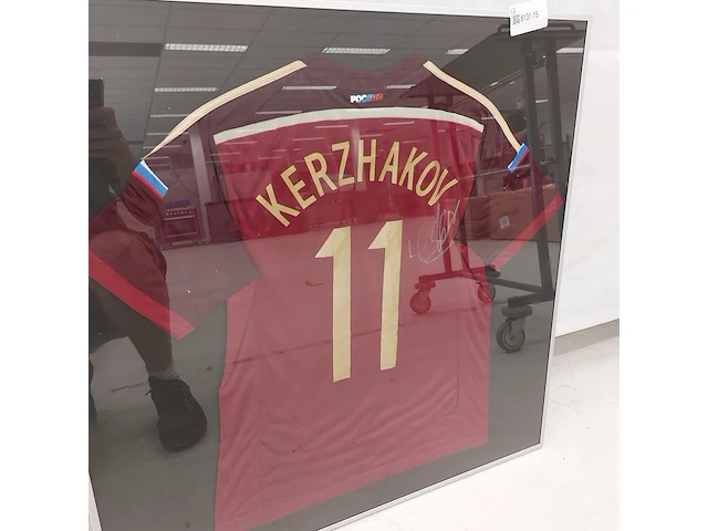 Gesigneerd shirt " kerzhakov " ingelijst - afbeelding 3 van  7