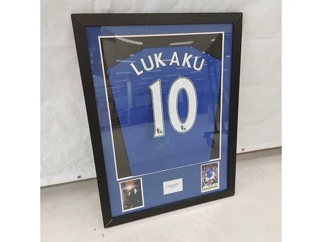 Gesigneerd shirt " romelu lukaku ", everton 2015-2016 - afbeelding 1 van  11