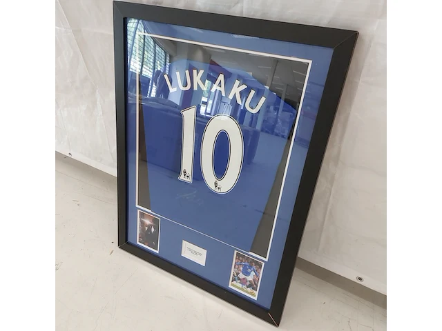 Gesigneerd shirt " romelu lukaku ", everton 2015-2016 - afbeelding 4 van  11