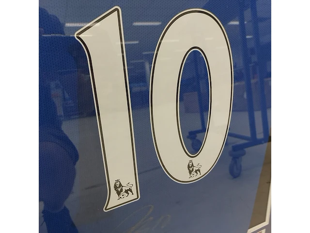 Gesigneerd shirt " romelu lukaku ", everton 2015-2016 - afbeelding 7 van  11