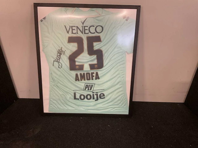 Gesigneerd voetbalshirt ado den haag (amofa) sport en film verzamelitems - afbeelding 1 van  4