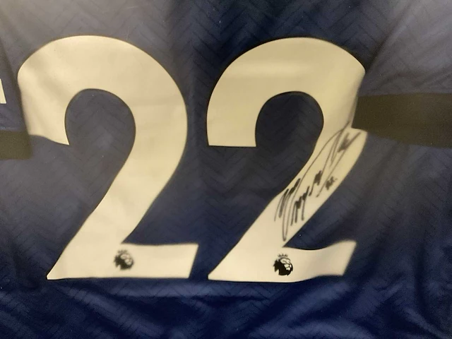 Gesigneerd voetbalshirt chelsea (ziyech) sport en film verzamelitems - afbeelding 2 van  9