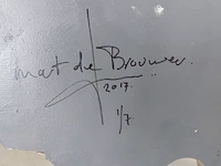 Gesigneerde artwork " mart de brouwer " 1/7 - afbeelding 5 van  5