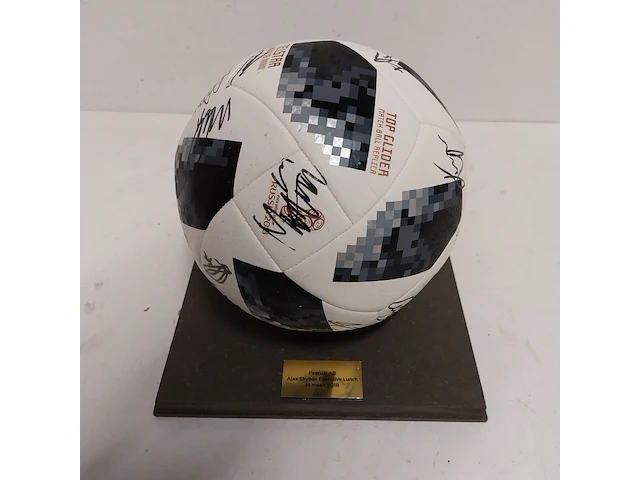Gesigneerde voetbal " ajax " , adidas - afbeelding 2 van  7