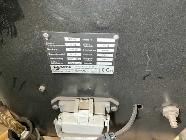 Gesipa gav 7000 blindklinknagelmachine (2x) - afbeelding 6 van  6