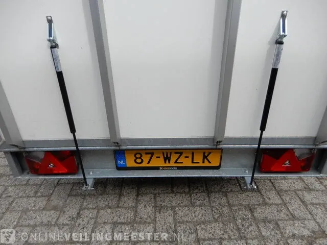 Gesloten aanhanger hapert, sapphire ta, bouwjaar 2021 - afbeelding 12 van  14