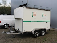 Gesloten aanhanger peters bpsh2000 met kenteken wr-54-bg voorzien van imperial en ladder. bakafmeting 310 x... - afbeelding 2 van  7