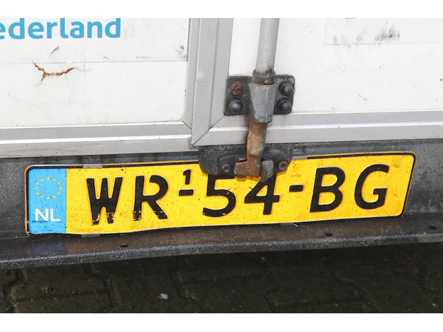 Gesloten aanhanger peters bpsh2000 met kenteken wr-54-bg voorzien van imperial en ladder. bakafmeting 310 x... - afbeelding 6 van  7