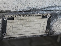 Gesloten aanhanger peters bpsh2000 met kenteken wr-54-bg voorzien van imperial en ladder. bakafmeting 310 x... - afbeelding 7 van  7