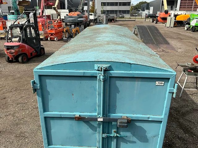Gesloten container opslagcontainer - afbeelding 5 van  18
