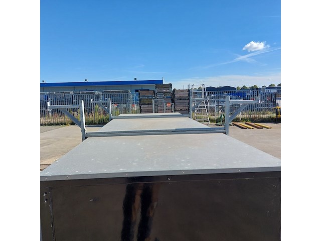 Gesloten tandemasser aanhanwagen, rewa, k 2000, 2004 - afbeelding 7 van  23