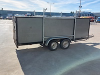 Gesloten tandemasser aanhanwagen, rewa, k 2000, 2004 - afbeelding 20 van  23