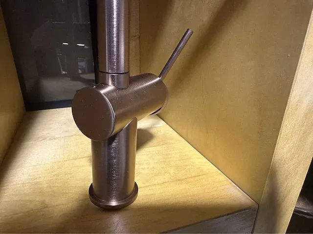 Gessi inedito keukenmengkraan 1-gats met draaibare en uittrekbare uitloop - afbeelding 3 van  6