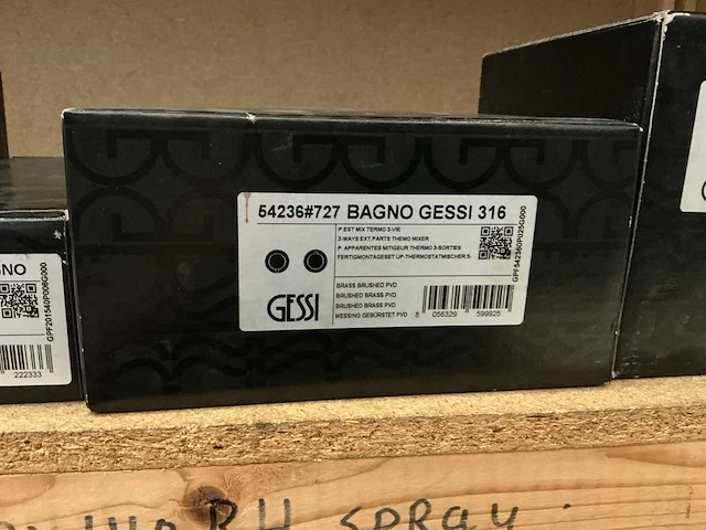 Gessi installatiekranen / drukplaten - afbeelding 6 van  8