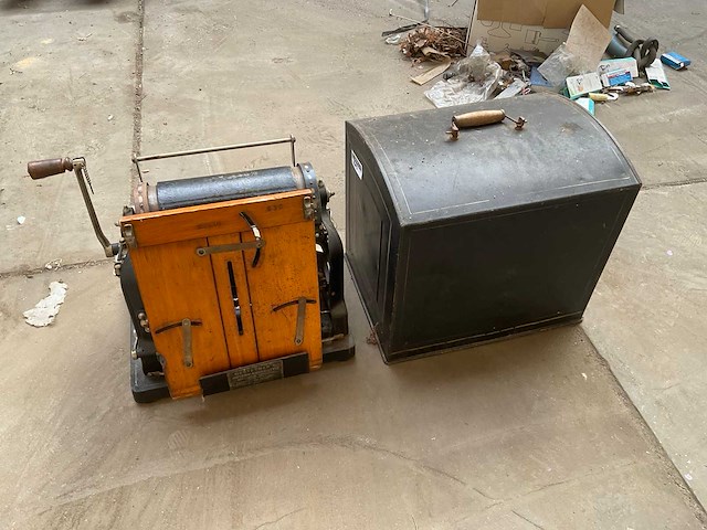 Gestetner cyclostyle antieke stencilmachine - afbeelding 3 van  5