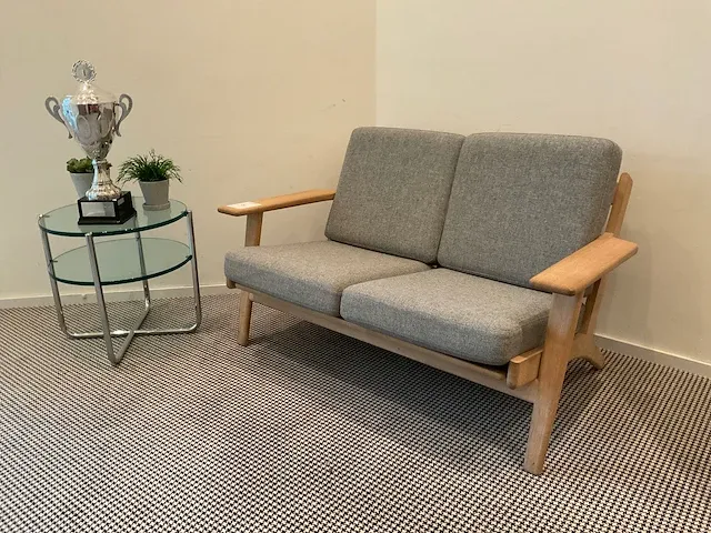 Getama by hans j. wegner 2-persoons zitbank - afbeelding 1 van  7
