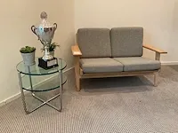 Getama by hans j. wegner 2-persoons zitbank - afbeelding 2 van  7
