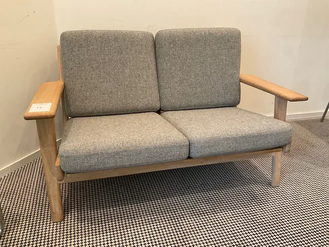 Getama by hans j. wegner 2-persoons zitbank - afbeelding 3 van  7