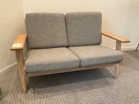 Getama by hans j. wegner 2-persoons zitbank - afbeelding 3 van  7