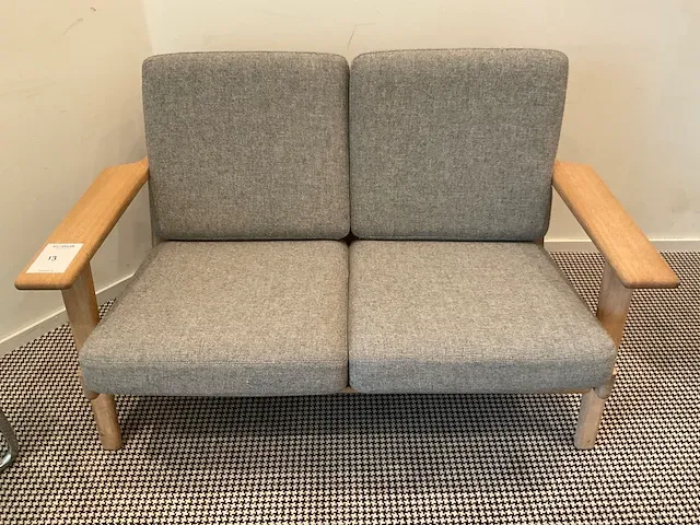 Getama by hans j. wegner 2-persoons zitbank - afbeelding 4 van  7