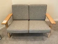 Getama by hans j. wegner 2-persoons zitbank - afbeelding 4 van  7