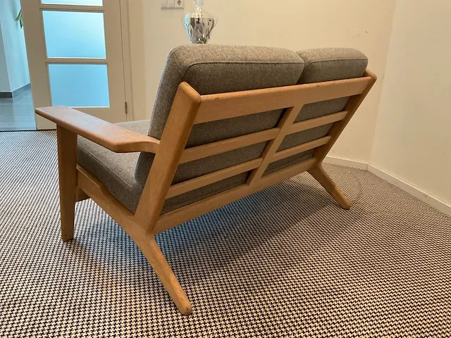 Getama by hans j. wegner 2-persoons zitbank - afbeelding 6 van  7