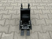 Getande graafbak minikraan / minigraver - afbeelding 1 van  5