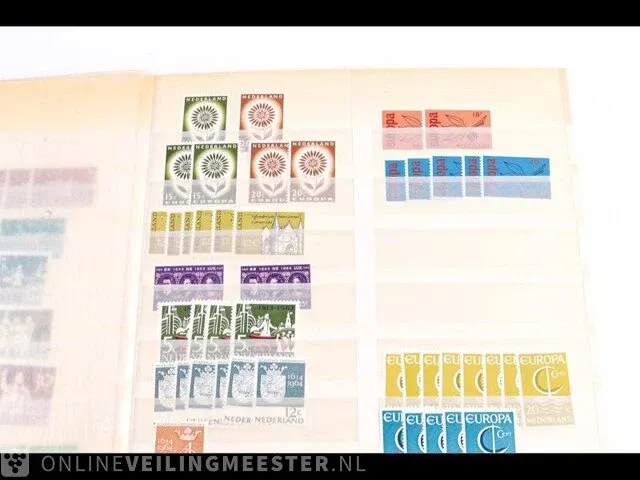 Getax. overwegend postfrisse postzegelcollectie , nederland - afbeelding 3 van  52