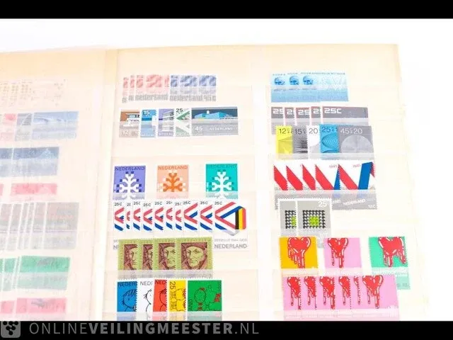 Getax. overwegend postfrisse postzegelcollectie , nederland - afbeelding 7 van  52