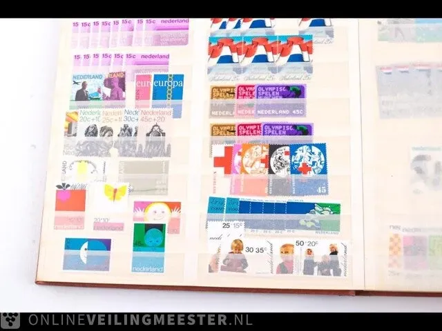 Getax. overwegend postfrisse postzegelcollectie , nederland - afbeelding 10 van  52
