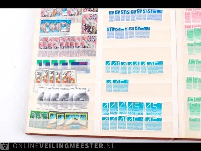Getax. overwegend postfrisse postzegelcollectie , nederland - afbeelding 15 van  52