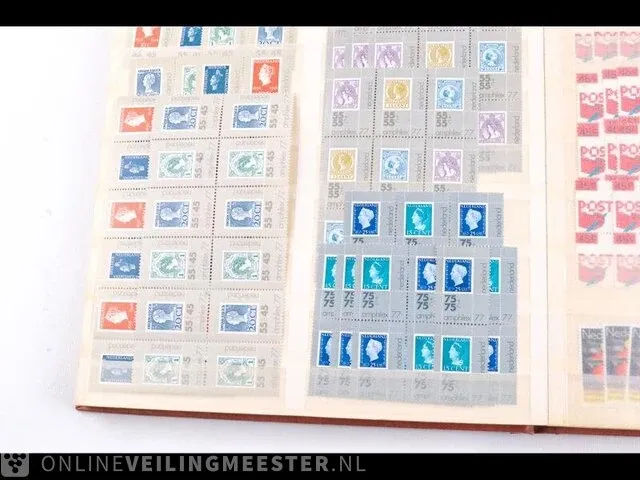 Getax. overwegend postfrisse postzegelcollectie , nederland - afbeelding 19 van  52