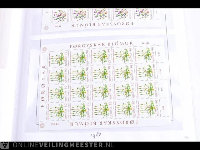 Getax. postfrisse postzegelcollectie , faeröer eilanden - afbeelding 2 van  78