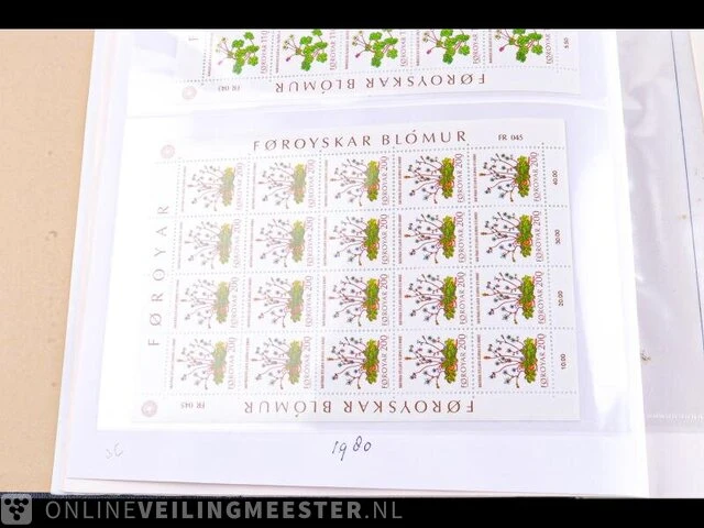 Getax. postfrisse postzegelcollectie , faeröer eilanden - afbeelding 4 van  78