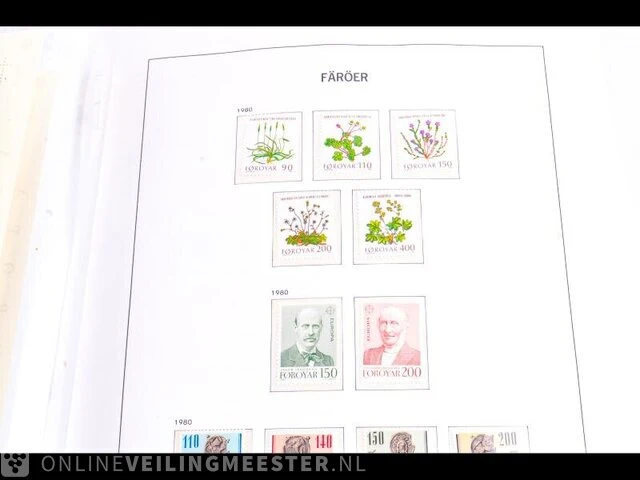 Getax. postfrisse postzegelcollectie , faeröer eilanden - afbeelding 6 van  78